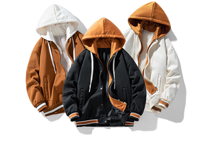 Venta al por mayor de los hombres de otoño logotipo personalizado chaqueta de béisbol Unisex poliéster suave uniforme de béisbol - Product Image 3