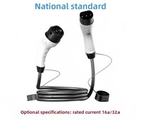 Câble de recharge EV GBT en TPU 16A/32A 5 mètres Neuf pour BYD NIO XPeng Utilisation domestique