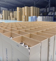 Suzhou pour papier long papier à dessin papier calque 880mm * 50m personnalisable Gsm2 pouces 3 pouces rouleau noyau