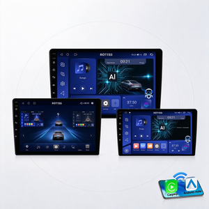 Universal Android 14 Car DVD <b>Player</b> <b>with</b> GPS Android Auto CarPlay WiFi Touch Screen Built-in 1DIN/2DIN <b>CD</b> <b>Radio</b> - Product Image 1
