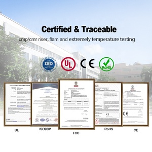 สายแพทช์เน็ตเวิร์ค <span class=keywords><strong>Cat8</strong></span> RJ45 <span class=keywords><strong>ราคา</strong></span>โรงงาน รองรับ PoE สายทองแดงหุ้มฉนวน FTP พร้อมปลอกหุ้ม PVC/LSZH - Product Image 5