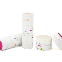 Envase de Sushi Ecológico Personalizado, Tubo de Papel Cilíndrico con Logotipo Personalizado, Venta al Por Mayor, MOQ Bajo