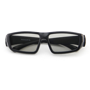 Gafas 3D con montura de gran tamaño para películas 3D para adultos, gafas 3D polarizadas lineales para cines 3D 4D 5D 6D, gafas pasivas IMAX 3D - Product Image 2