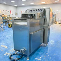 Nouvelle machine à trancher la viande fraîche automatique fabriquée en Chine, haute vitesse, acier inoxydable SUS304, lame amovible, épaisseur réglable