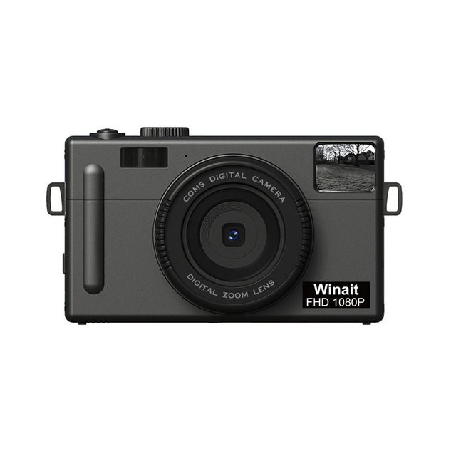 FULL Hd1080P DSLR Camera with 3.0'' TFT Color Display and 4x Digital Zoom