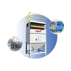 Approved Manual Decent Container Boiler Bag Filter Industrial Dust Collector