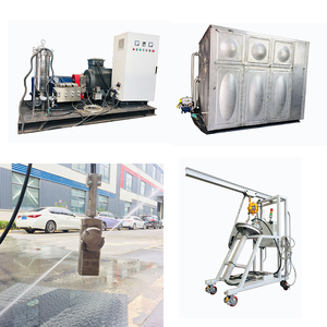 Machine <span class=keywords><strong>de</strong></span> nettoyage à jet d'eau haute pression 24Mpa 170Lpm avec buse rotative 3D automatique pour le lavage des cuves <span class=keywords><strong>de</strong></span> réacteurs - Product Image 4