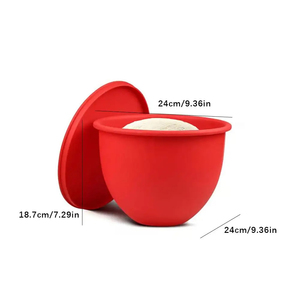 Wholesale <b>Silicone</b> Bowl Liner with Lid 5 Qt Capacity Heat Resistant No Design Food Safe Reusable for Home Kitchen Tilt Head - Product Image 4