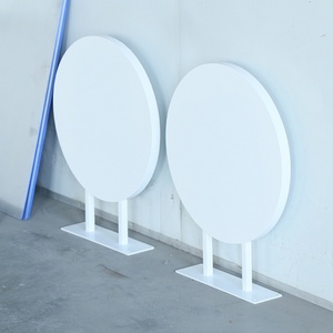 Custom Stainless Steel Blade <b>Sign</b> Double-sided Hanging Signage <b>Wall</b> Mounted Projecting <b>Sign</b> for Commercial Brand - Product Image 6
