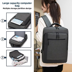 Mochila de Moda Diária para Laptop, Mochila Antifurto Leve para Lazer e Faculdade - Product Image 4