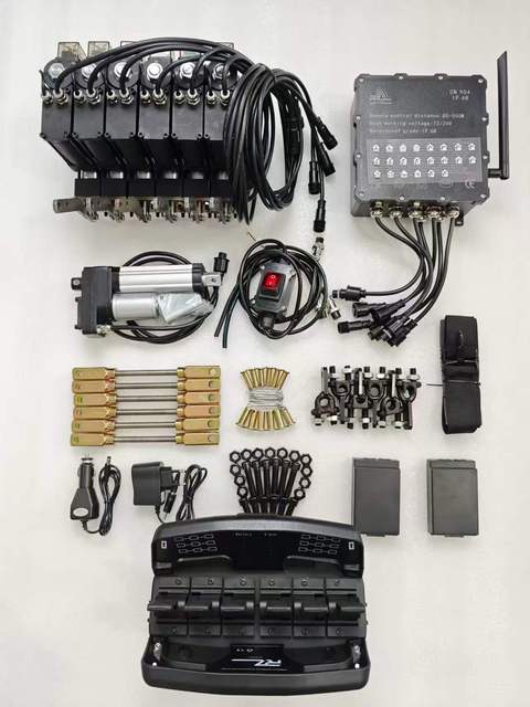 6-Channel Wireless Remote Control with Electromagnetic Clutch Configuration, Suitable for Truck Cranes