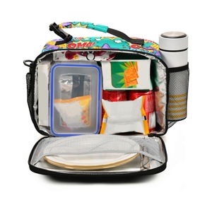 Sac à déjeuner isotherme pour enfants motif graffiti, sac fourre-tout personnalisé, sac à poignée portable réutilisable, sac isotherme pour enfants – Grande Vente - Product Image 2