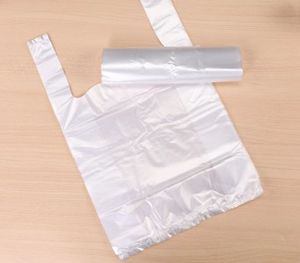 Venta caliente personalizado al por mayor barato ambiental biodegradable plástico camiseta bolsa de la compra - Product Image 2