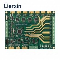 Controlador de Servomotor para Robot Industrial de 6 Ejes Lierxin LEX-ROBOT-SVD6, PCB Personalizado de Cobre Multicapa de Alta Corriente, Motor IGBT MOSFET