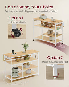 <span class=keywords><strong>VASAGLE</strong></span> Support <span class=keywords><strong>de</strong></span> micro-ondes facile à assembler avec prise <span class=keywords><strong>de</strong></span> courant Étagère <span class=keywords><strong>de</strong></span> <span class=keywords><strong>cuisine</strong></span> avec grand îlot <span class=keywords><strong>de</strong></span> <span class=keywords><strong>cuisine</strong></span> plan <span class=keywords><strong>de</strong></span> travail avec 4 étagères - Product Image 5