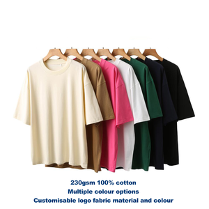 <span class=keywords><strong>T</strong></span>-Shirt Personalizzata da Uomo 230gsm 100% Cotone, Maglietta Oversize con Spalle Cadenti, Essenziale di Lusso per Moda High Street - Product Image 1
