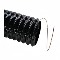 Tuyau de ventilation flexible en PU sur mesure (polyuréthane renforcé de fil d'acier) Longueur personnalisable Moulage Usage industriel ISO