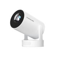 Projecteur HY300 Pro+ 720P avec haut-parleur 5W, Android 14, 290 Lumens, WiFi 6, BT5.4 pour vidéo extérieure et home cinéma CRT