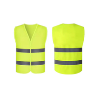 Chaleco de seguridad de alta visibilidad Reflector Construcción Chaleco de Seguridad de Tráfico Vial Gilet De Sécurité Chaqueta Ropa de trabajo con tira reflectante