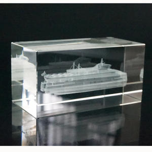 Complete Maten Gesneden In Kristallen Kubus Snelle Levering <span class=keywords><strong>Model</strong></span> Met Verschillende Tekst Logo Ornamenten Ambacht - Product Image 2