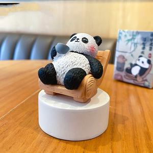 Ornements de panda Mao Flu, poupée mignonne et exquise, décorations de bureau - Product Image 4