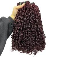 FH Cutícula alineada Pixie Curl Hair Bundles Sin procesar Vietnamase Doble dibujado Raw Virgin Cabelos Cabello humano