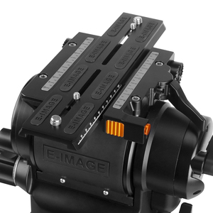 Tête fluide vidéo professionnelle E-IMAGE MH32 PLUS E-MOTUS 150 mm avec charge maximale de 32 kg et contrepoids variable continu - Product Image 5