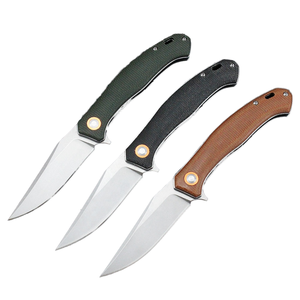 Canivete de Bolso EDC com Novo Design <span class=keywords><strong>2026</strong></span>, Lâmina de Aço D2 CNC, Cabo G10, Canivete Dobrável para Camping ao Ar Livre - Product Image 2