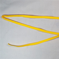 Bande élastique antidérapante plate en polyester/nylon, couleur unie, sangle extensible, échantillon gratuit pour la couture de sous-vêtements, vêtements, bricolage et artisanat