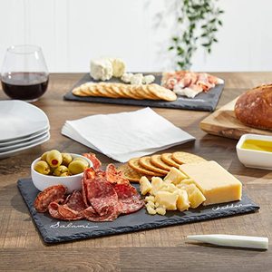 Vente d'usine Écologique Noir Carré <span class=keywords><strong>Rectangulaire</strong></span> <span class=keywords><strong>Ardoise</strong></span> Assiette <span class=keywords><strong>Plat</strong></span> Ensemble pour Restaurants Assiette De Noël <span class=keywords><strong>Plat</strong></span> Gravure Technique - Product Image 6