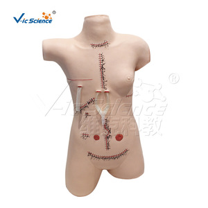 Modèle de démonstration de suture et de pansement chirurgical ; modèle d'opération pour la formation infirmière ; pour utilisation en école de soins infirmiers - Product Image 1