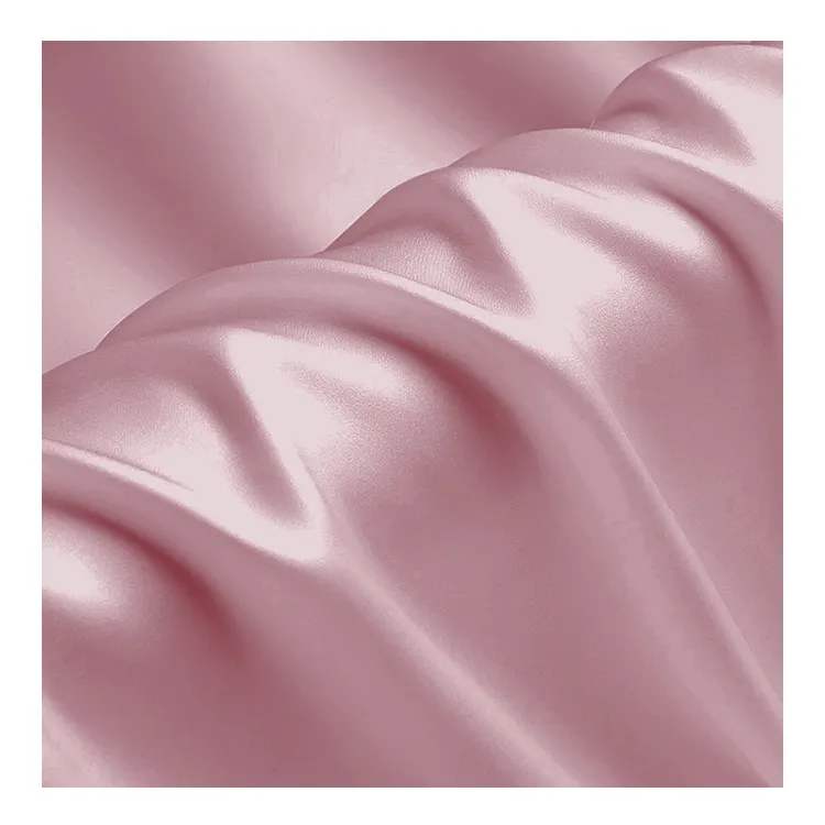 16MM Silk Charmeuse Fabric width 45" No.87 color China Wholesale 100% Pure Satin Silk Fabric silk satin crepe back