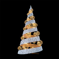 Großer Outdoor-Weihnachtsbaum mit Leuchtdekoration für Einkaufszentren & Plätze, 3-30m, Bestseller Direkt ab Werk