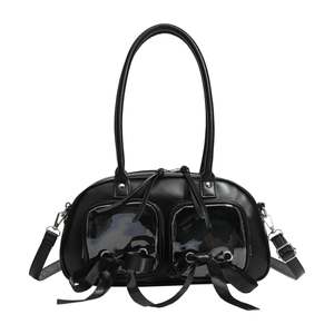 2025 nouveau concepteur bidimensionnel étudiant ITA bandoulière épaule sac à main fermeture éclair fermeture pour la vente en gros - Product Image 1