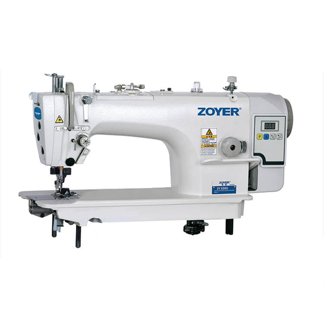 ZY5200D Zoyer Direct Drive Computerized High Speed Lockstitch with Cutter  Industrial Sewing Machine for Garment
