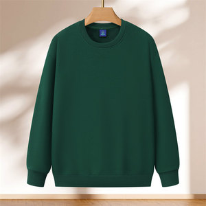 Crew Neck Sweatshirt Fleece Lined Thickened Unisex Workwear For Catering And Restaurant Use - Product Image 3