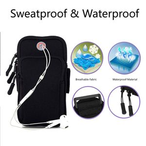 Brazalete Deportivo Impermeable para Correr al Aire Libre, Funda para Teléfono Móvil, Bolsa Protectora - Product Image 4