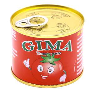 Pâte de <span class=keywords><strong>tomate</strong></span> en conserve de marque privée 70g avec 100% de tomates fraîches mûres 28-30% Brix pour le marché du Ghana en emballage carton 70g*50 cartons - Product Image 6