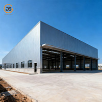 Bâtiment d'usine préfabriqué de cadre de structure métallique de construction rapide pour les ateliers industriels