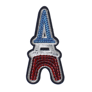 Một-of-a-loại đẹp Mùa Hè Ice Butter nón sắt trên thêu đính vá - Product Image 5