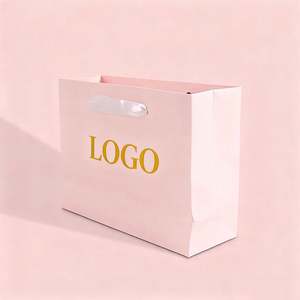 Factory Wholesale Luxury Customized Eco-Friendly White Card <b>Paper</b> <b>Bag</b> for Gift Clothing Packaging Classic Style Promotion Use - Product Image 2