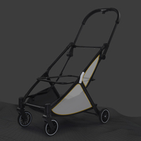 2025 luxe Double chien chat poussette pliable en acier animal de compagnie voyage poussette pour l'extérieur voiture utilisation avec fonction détachable