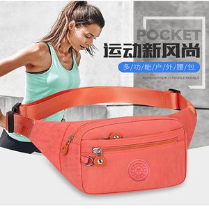 Women's Chest Bag Rose Red Multiple Pockets Water Resistant Zipper Closure Everyday Use - Product Image 5
