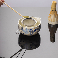 Nouvelle Collection : Service à Thé Matcha en Céramique et Porcelaine Écologique Style Japandi – Bol Élégant, Outil de Service, Service Café et Thé, Logo Personnalisé