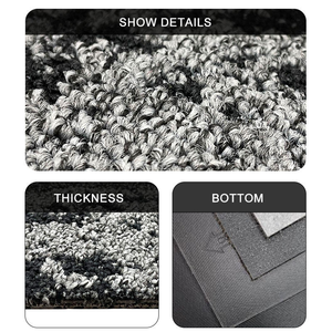 Dalles de moquette commerciales en gros avec dimensions personnalisées 60x60 <span class=keywords><strong>100x100</strong></span>, dalles de revêtement de sol modulaires directement de l'usine pour commandes en gros - Product Image 2