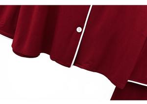 Nuovo Stile Primavera-Estate: Set Loungewear con Colletto a Risvolto in Modal, Maniche Lunghe e Pantaloni Lunghi per <span class=keywords><strong>Uomo</strong></span> e Donna, <span class=keywords><strong>Pigiama</strong></span> per Coppie - Product Image 5