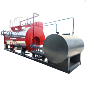 Chaudière à <span class=keywords><strong>gaz</strong></span> à haut rendement WNS horizontale à foyer ouvert pour usine agroalimentaire - Product Image 3