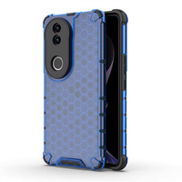 Coque arrière antichoc TPU + PC pour Samsung Galaxy S25 Edge S24 S23 S22 S21 Ultra Plus Housse d'armure hybride en nid d'abeille transparente