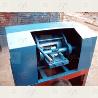 Machine de découpe de blocs de caoutchouc QK200 pour le recyclage des pneus usagés, pour pneus de 750 à 1200 mm, 15 kW, 1000 kg/h, fonctionnement en machine simple