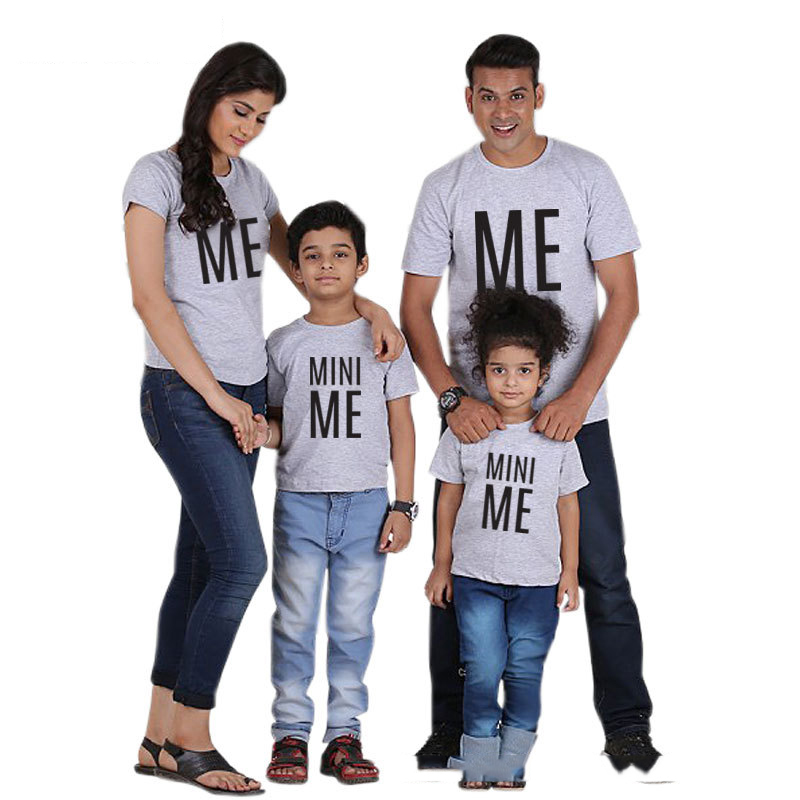 Семейные футболки для родителей и детей; Женская мужская футболка с принтом на заказ